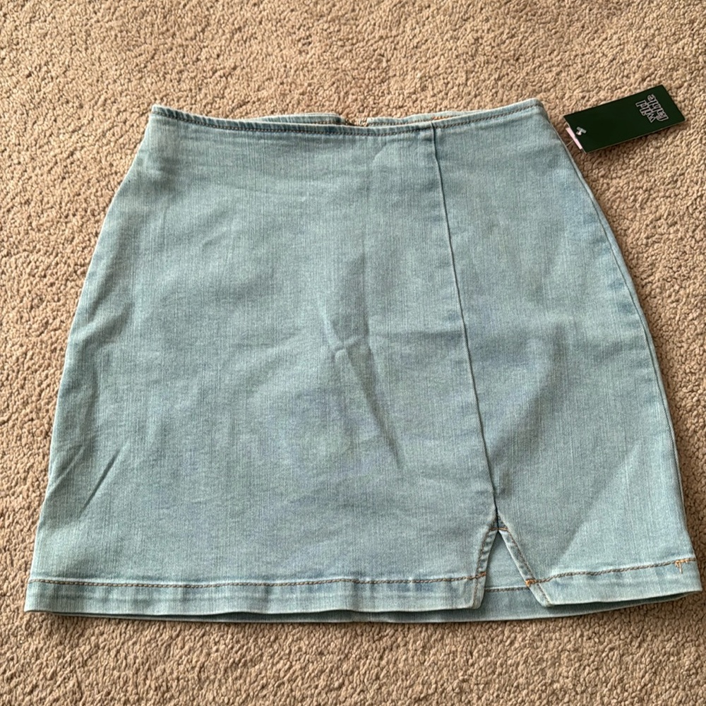 Wild Fable denim mini skirt